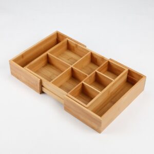 Bamboo Expandable Cutlery Tray - HBM5109