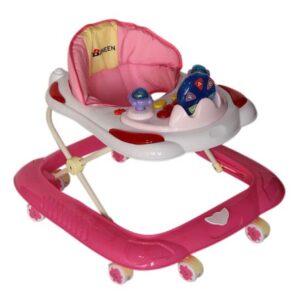 Baby Activity Walker with Sound, Activity Set - Pink