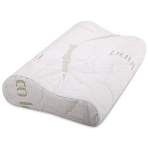 Contour Gel Infused Memory Foam Pillow & Breathable Bamboo Cover