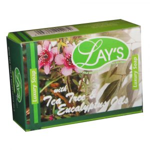 LAYS TEA TREE & EUCALYPTUS OIL SOAP