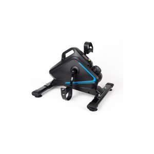 Pedal Cardio Magnetic Exercise Bike with Monitor - Black and Blue