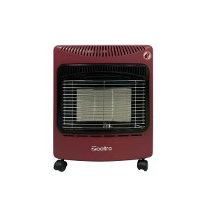 Gas Heater with Regulator & Hose - Compact Portable - Rose Bengal