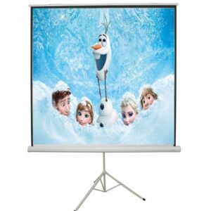 Tripod Projector Screen - 178cm x 178cm | 1:1
